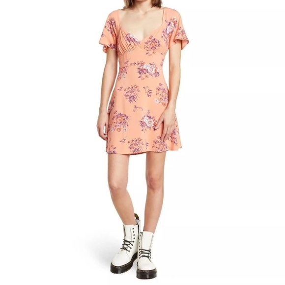 Abound Floral Fit & Flare Dress - Picture 2 of 10